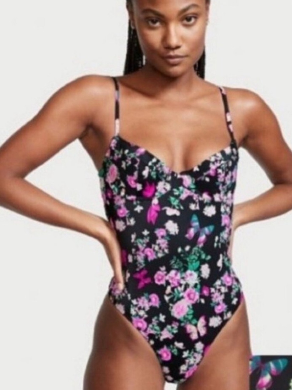Victoria’s Secret multicolor one piece swimsuit, size XL
